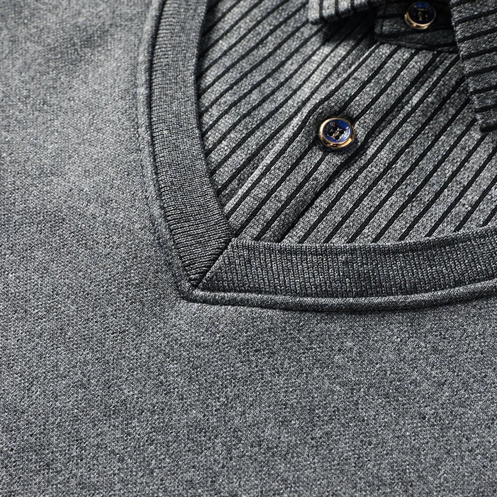 Levoire | Pull Polaire Homme Col Polo