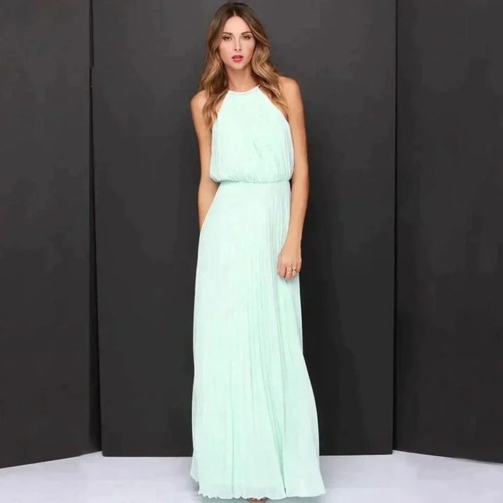 Levoire | Robe À Dos Nu Sans Manches Vert menthe