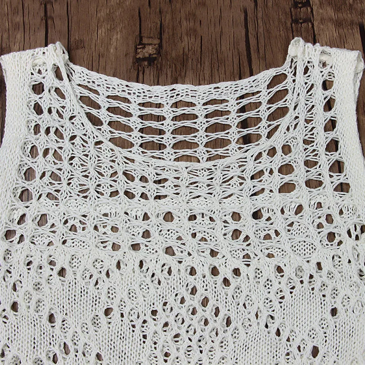 Levoire | Robe Maxi Holli Transparente Crochet