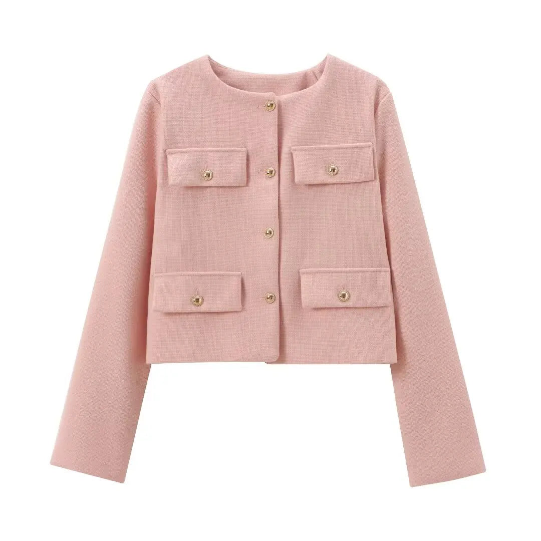 Levoire | Gilet En Maille Avec Look Streetwear Tendance Rose