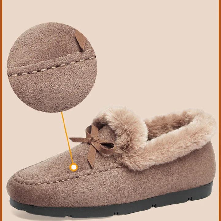 Levoire | Chaussures En Laine À Semelle Plate Antidérapante Varm