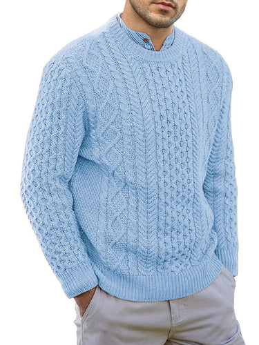 Levoire | Pull Homme À Col Rond Décontracté Et Confortable