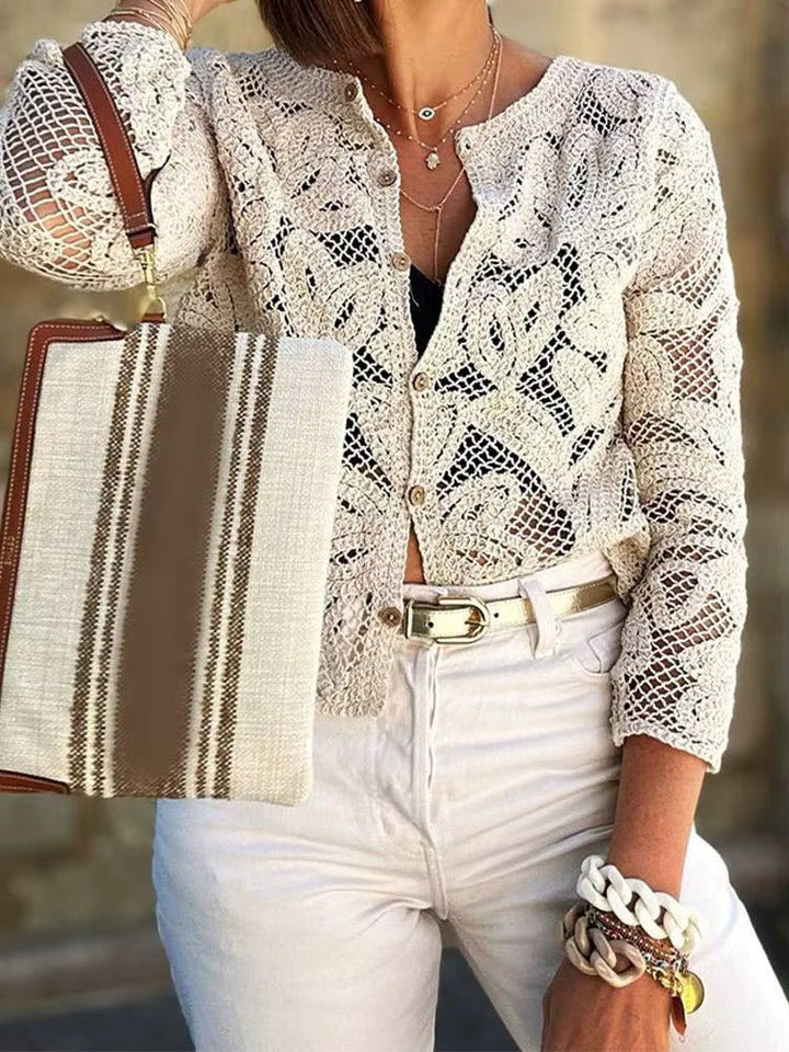 Levoire | Haut En Tricot Crochet Élégant