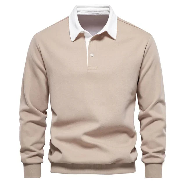 Levoire | Polo-Pull Khaki