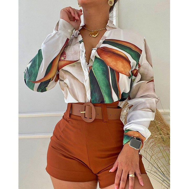 Levoire | Blouse Chic Et Tendance Pour Femmes Marron