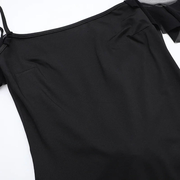 Levoire | Robe Maxi Décolleté Sans Épaule