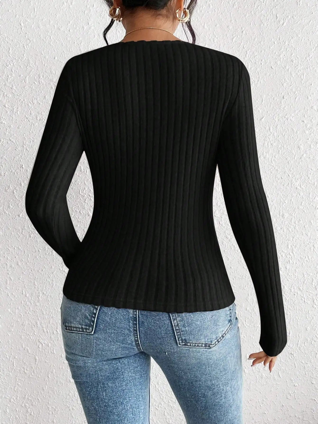 Levoire | Pull En Tricot Doux Avec Encolure Carrée Et Manches Longues