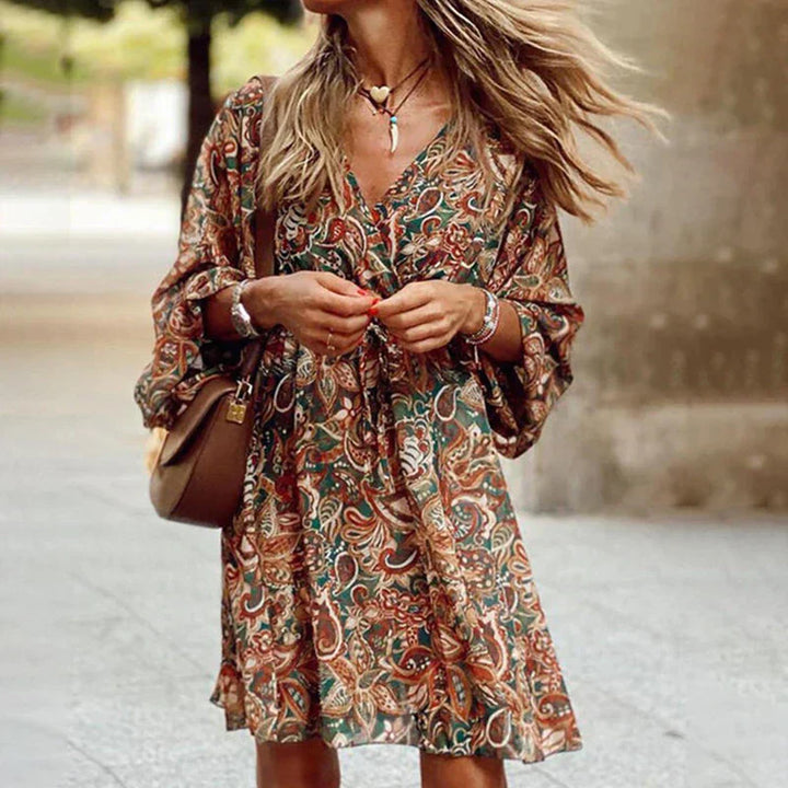 Levoire | Robe d'Été Bohème Marron