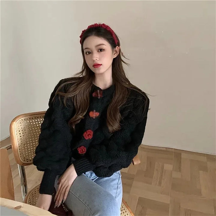 Levoire | Pull Avec Manches Bouffantes