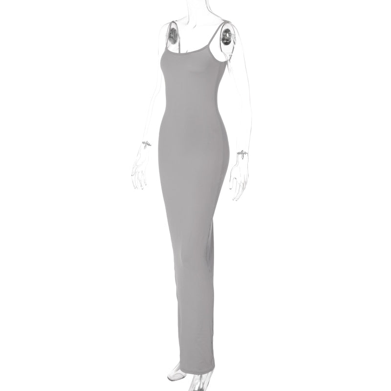 Levoire | Robes Maxi À Bretelles Spaghetti