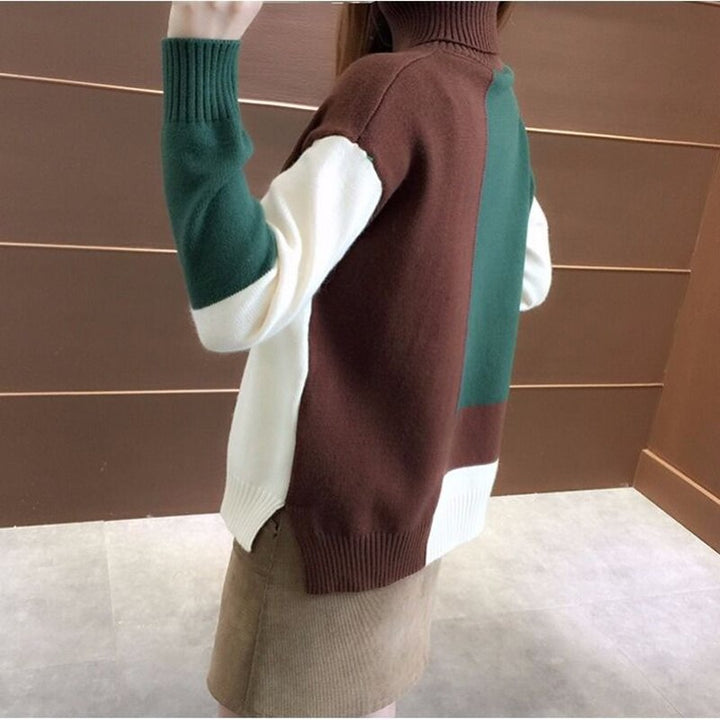 Levoire | Pull À Blocs De Couleur Confortable & Stylé