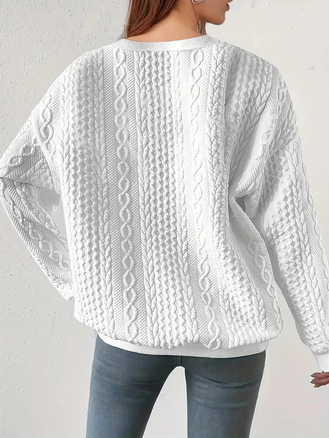 Levoire | Col Rond Sweatshirt À Manches Longues