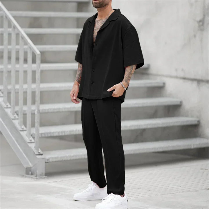 Levoire | Costume Deux Pièces Pour Hommes Noir
