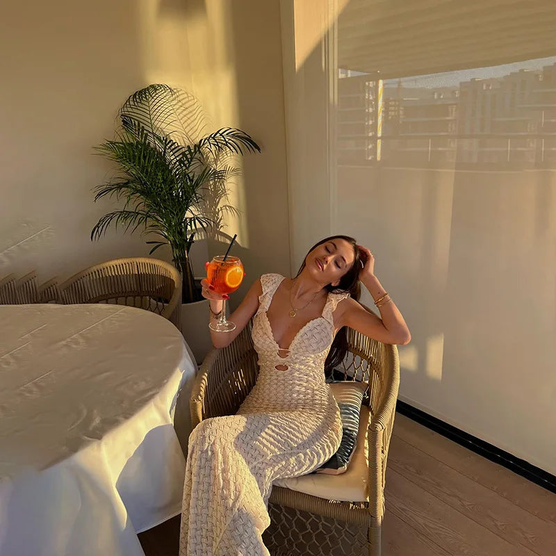 Levoire | Robe À Bulles Transparente