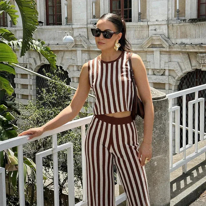Levoire | Haut Sans Manches Et Pantalon Large