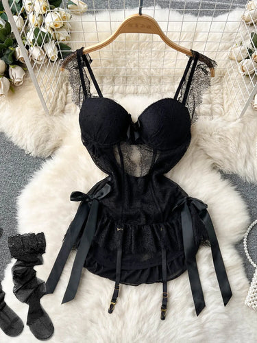 Levoire | Ensemble De Lingerie De Nuit Avec Bas
