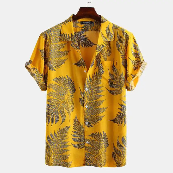 Levoire | T-Shirt D'Été Jaune safran