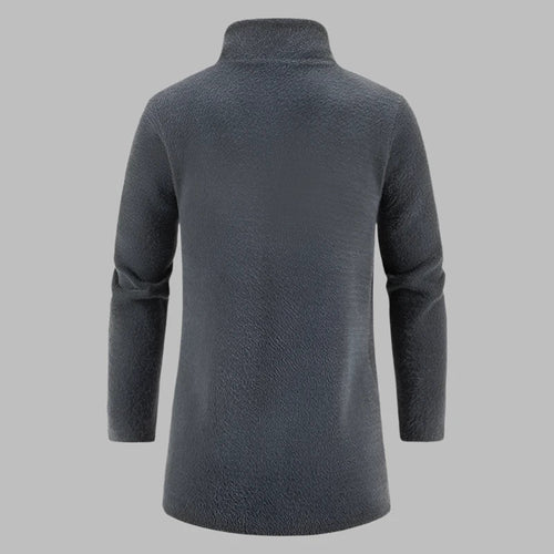 Levoire | Pull En Polaire Long Confortable Avec Zip Pour Hommes