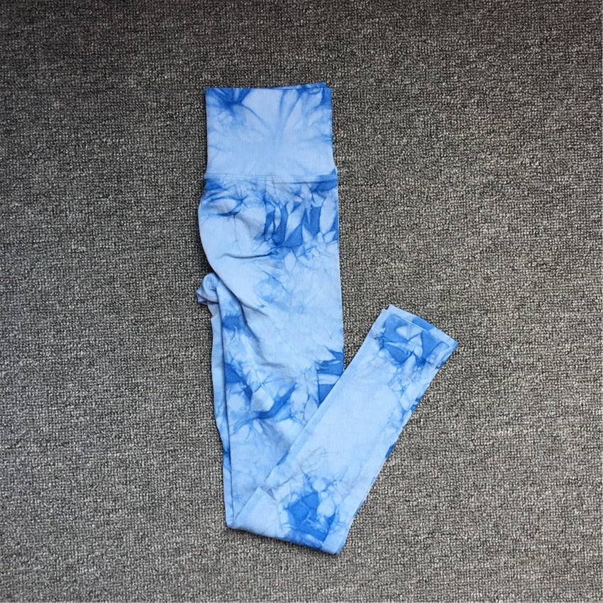 Levoire | Leggings Push-Up À Taille Haute Bleu