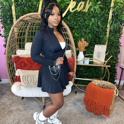 Levoire | Tenue De Sport Streetwear 2 Pièces noir