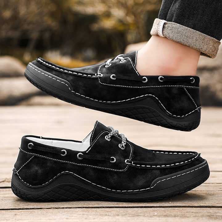 Levoire | Mocassins en daim