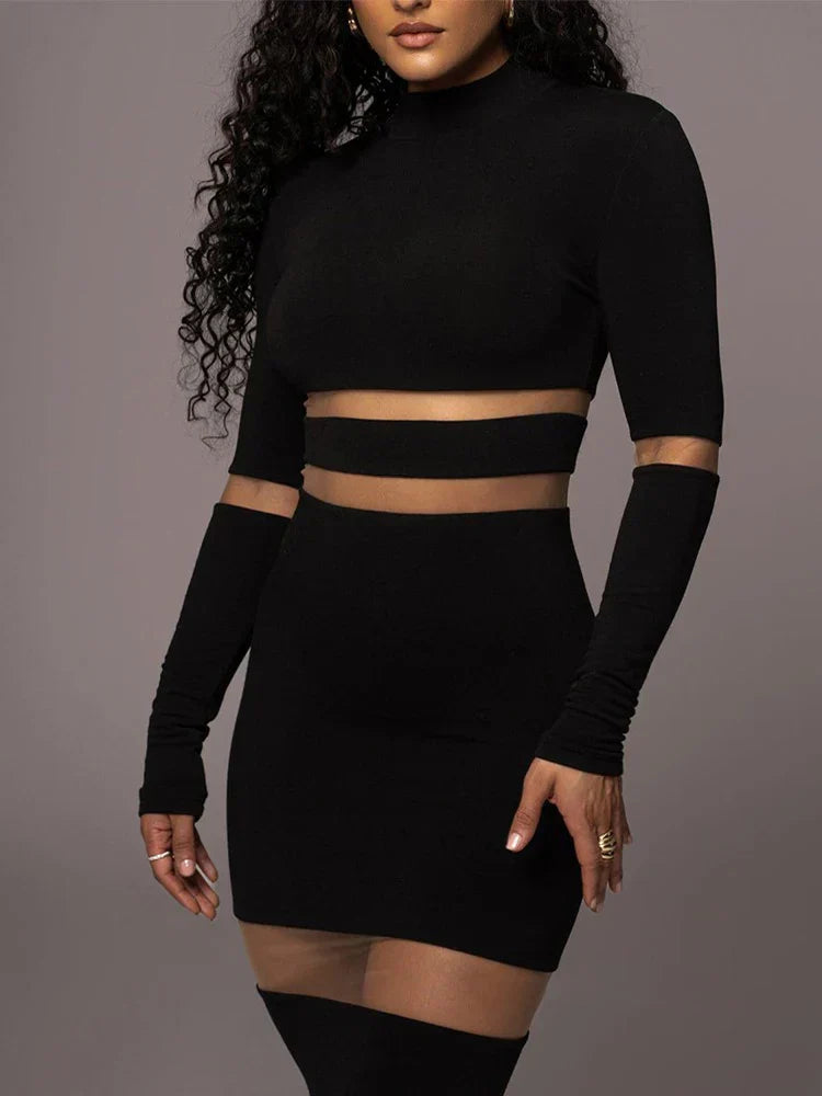 Levoire | Robe Élégante À Coupe Ajustée Pour Femme - Noir