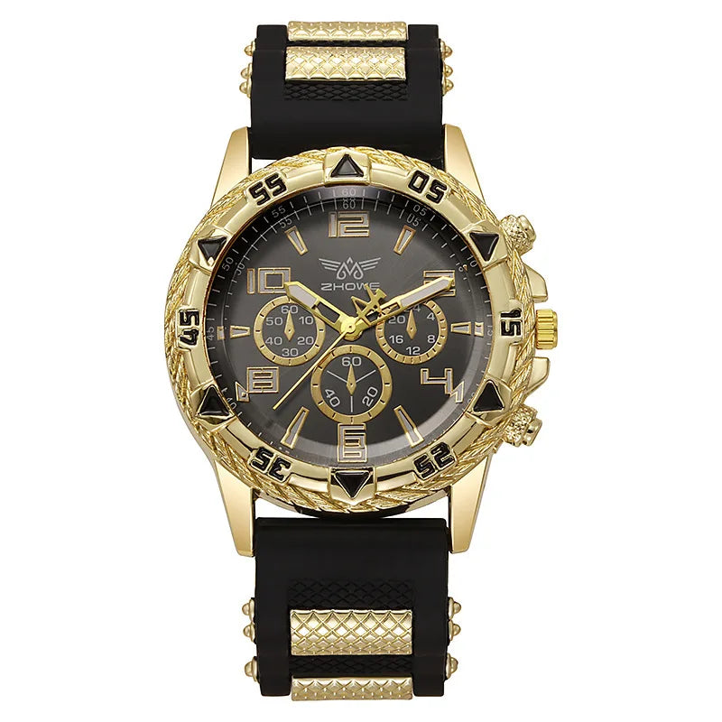 Levoire | Montre Homme Quartz Or Noir
