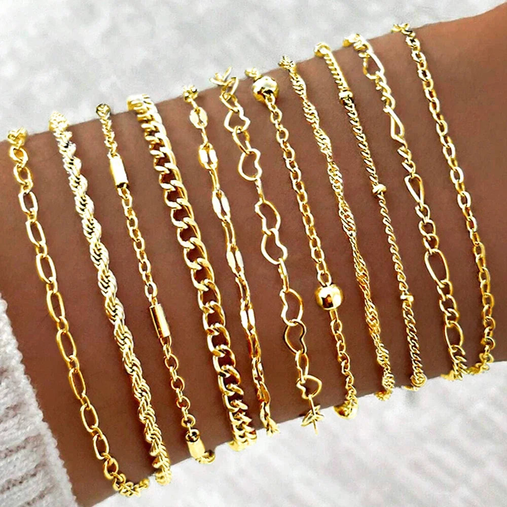 Levoire | Ensemble De 11 Bracelets À Chaîne AY6119901