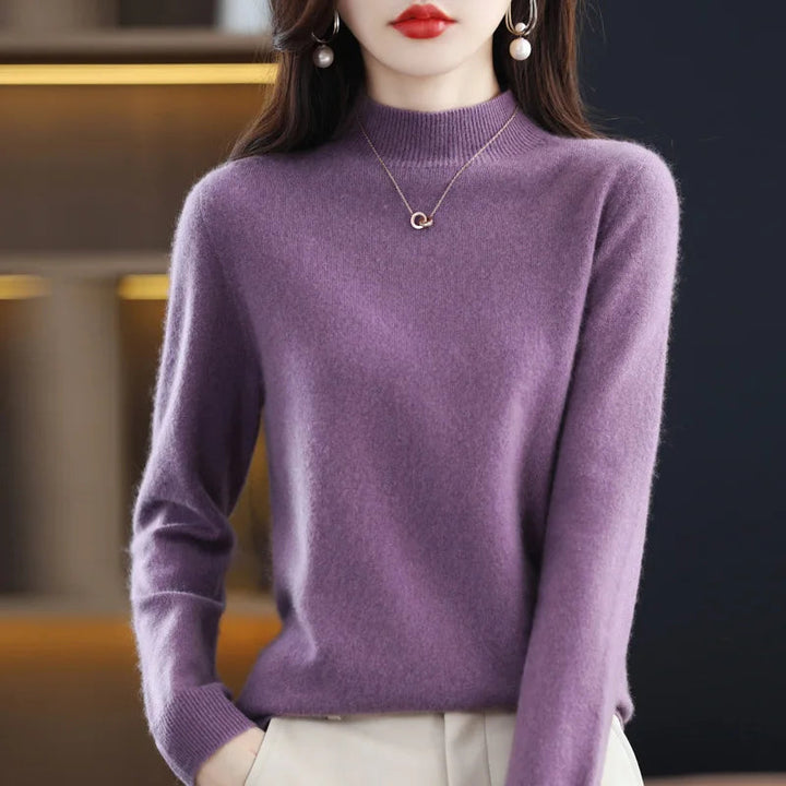 Levoire | Pull En Tricot Stylé Lilas