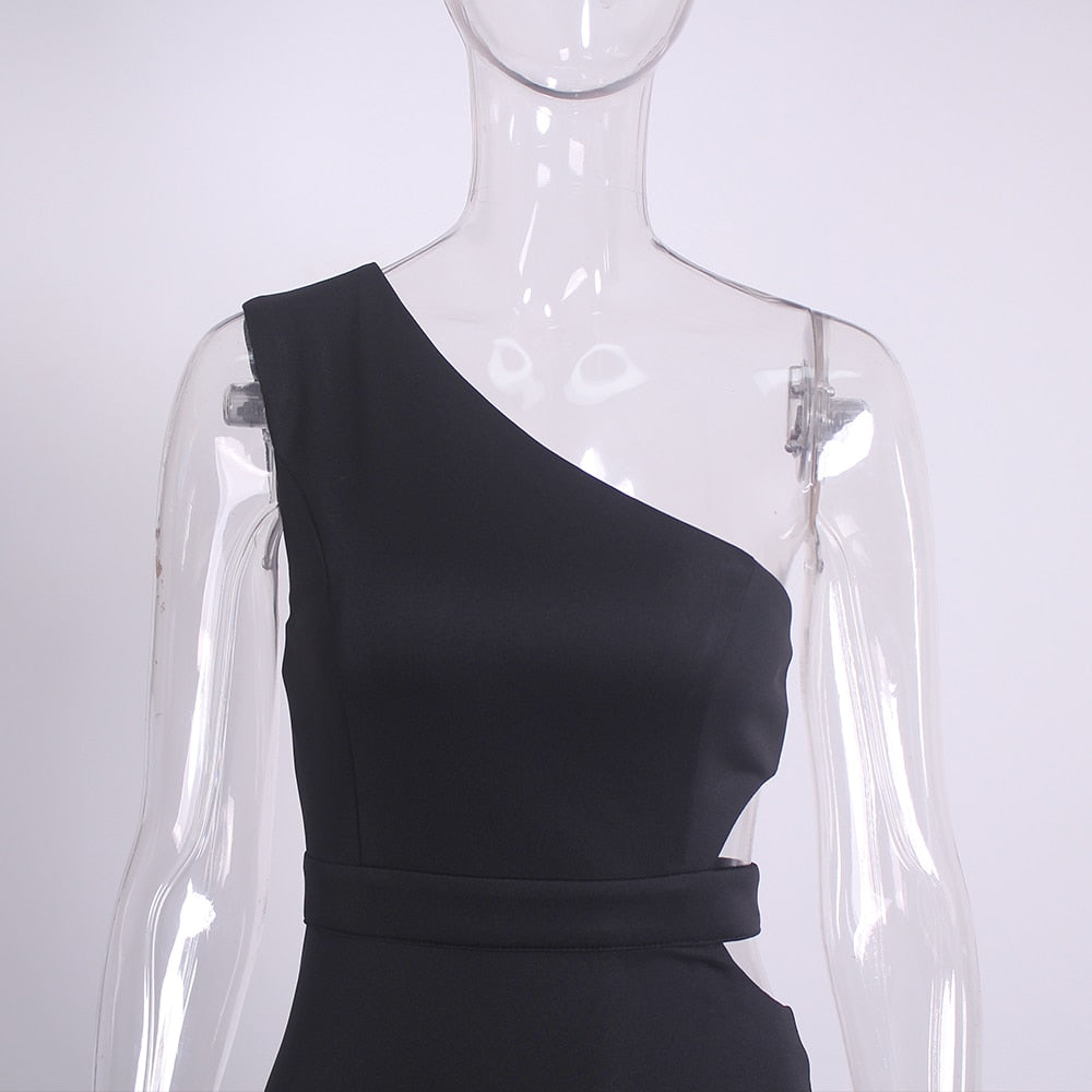 Levoire | Une Épaule Sans Bretelles Robes Maxi À Côtés Creux