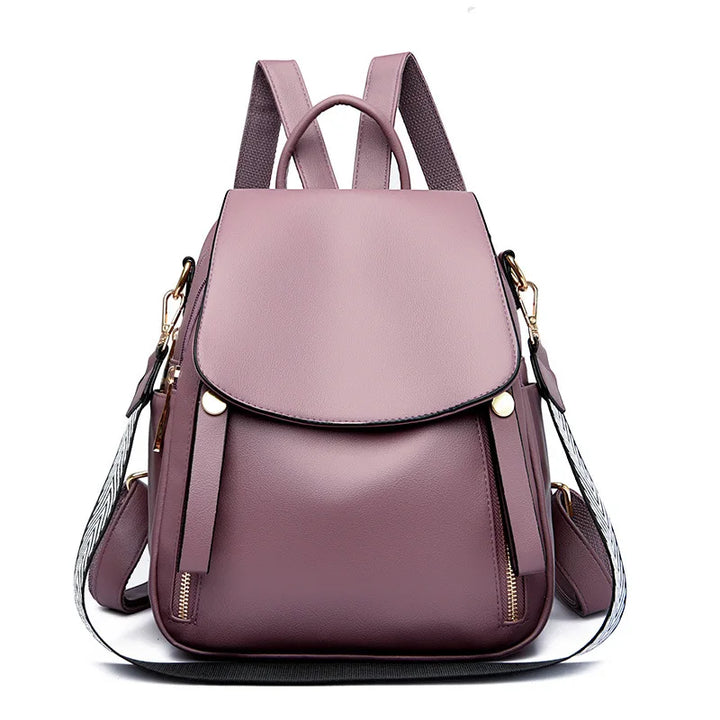 Levoire | Sac À Dos Élégant Avec Plusieurs Compartiments Pour Voyager Lilas