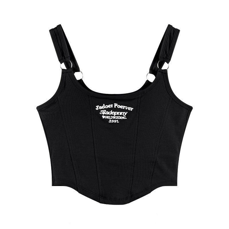 Levoire | Crop Top - Funky & Fabuleux Noir Taille unique