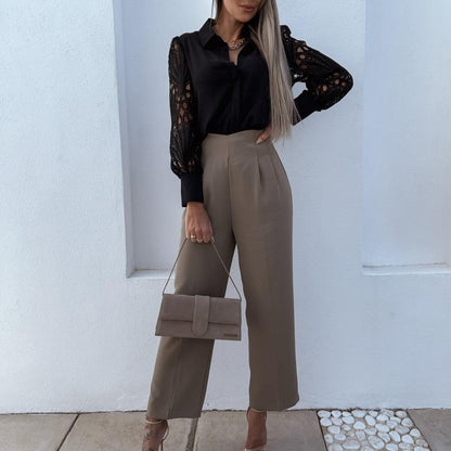 Levoire | T-Shirt Femme Avec Des Détails En Dentelle