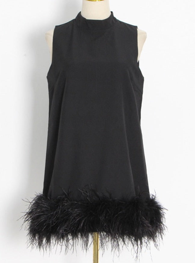 Levoire | Robe En Plumes