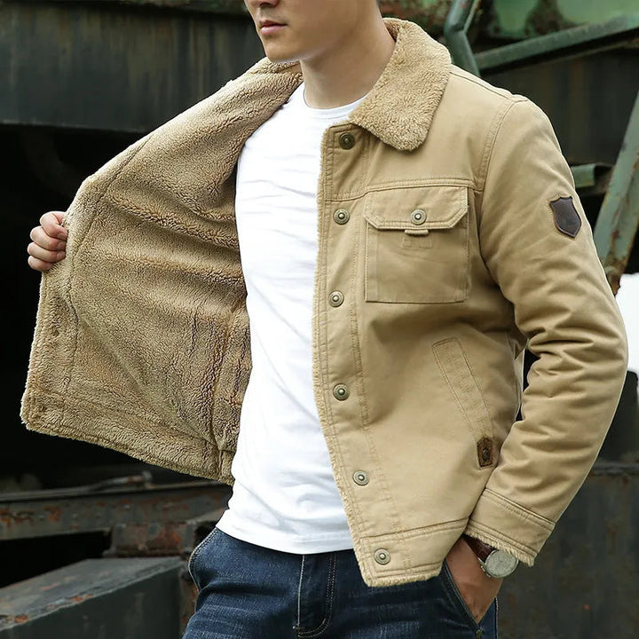 Levoire | Veste Thermique Pour Hommes Khaki