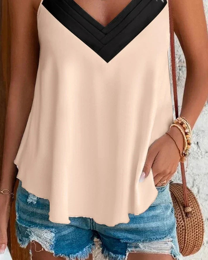 Levoire | Débardeur Élégant Avec Décolleté En V Et Design Stylé