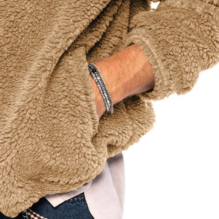 Levoire | Veste Sherpa en velours