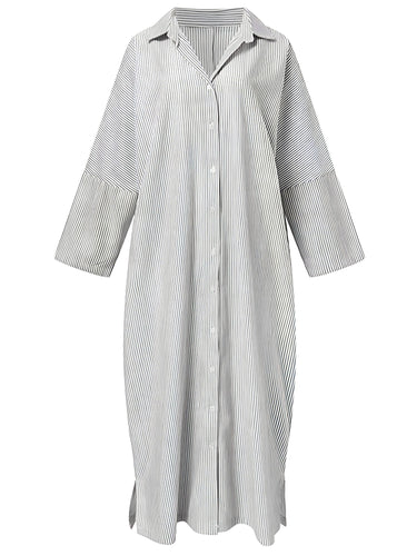 Levoire | Robe rayée en lin