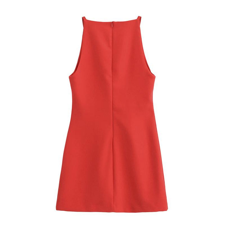 Levoire | Sans Bretelles, Robe Minime Droite Pour Femmes