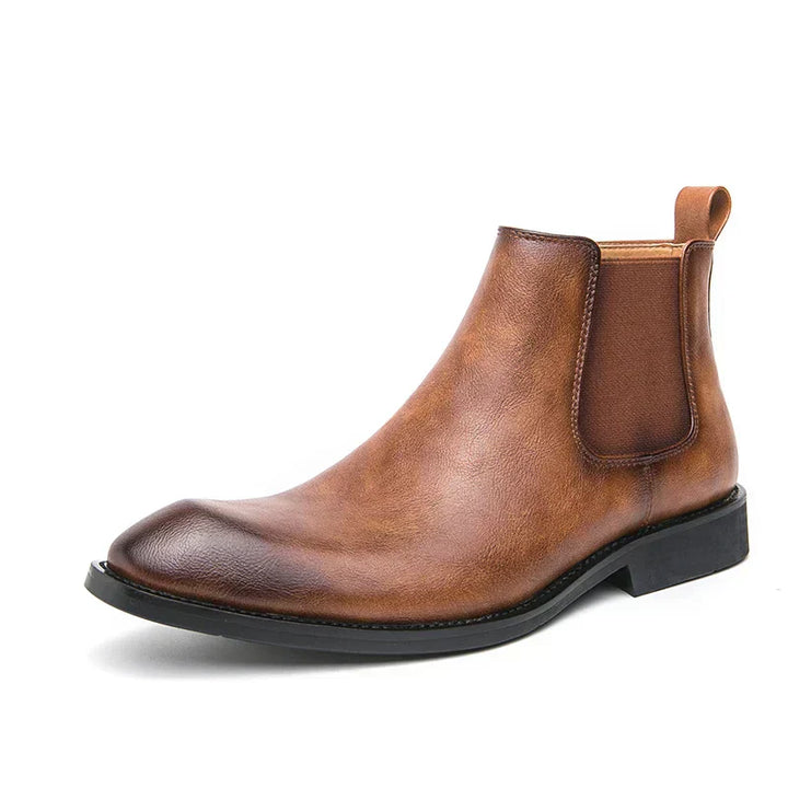 Levoire | Bottes En Cuir De Haute Qualité Avec Semelle Profilée Braun