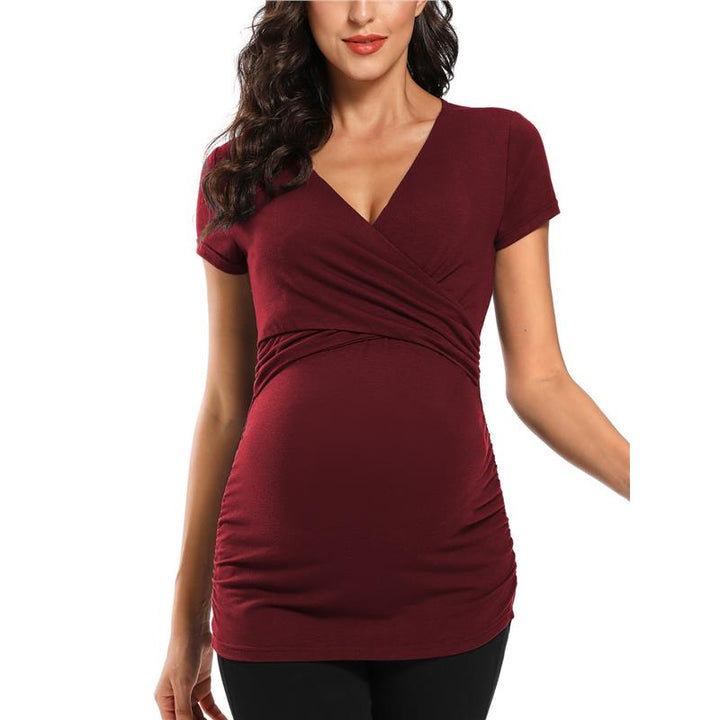 Levoire | T-Shirt Facile À Allaiter Grâce Aux Ouvertures Au Niveau De La Poitrine