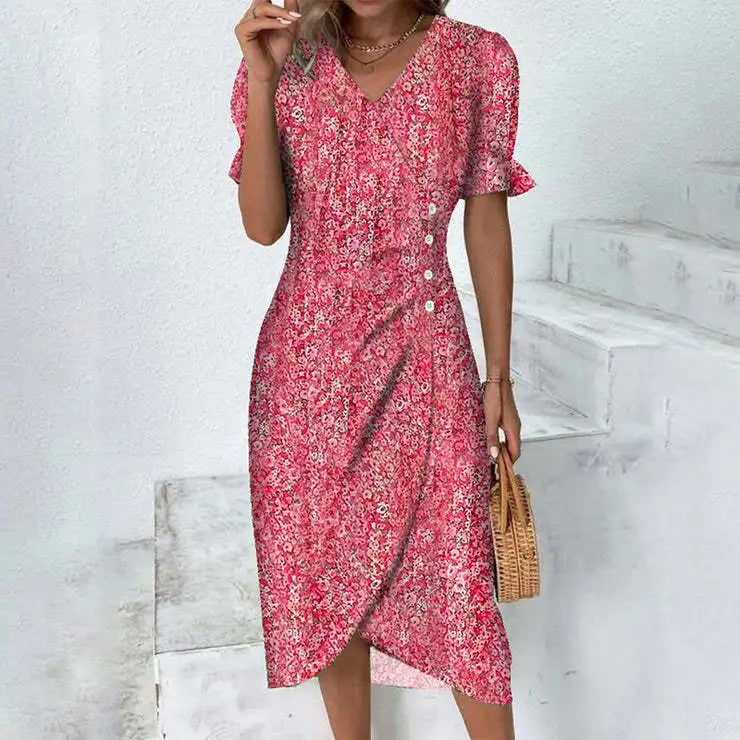 Levoire | Robe Enveloppante Blossom Rot