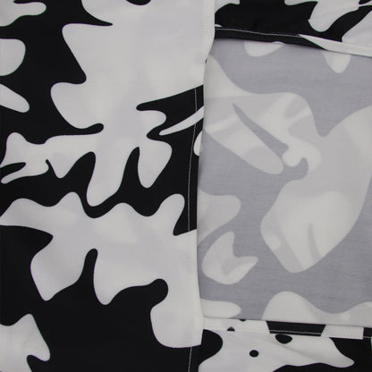 Levoire | Imprimé De Feuille Robe Maxi À Manches Longues Col O