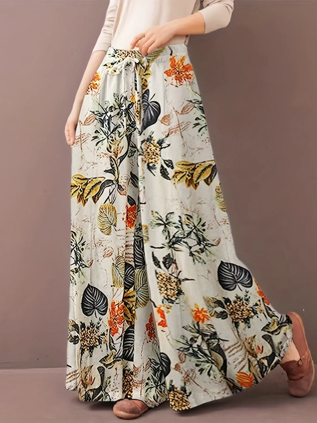 Levoire | Pantalons amples avec cordon de serrage