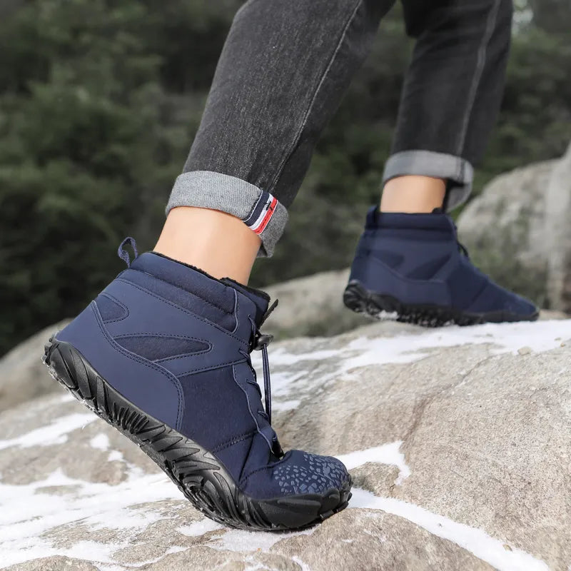 Levoire | Bottes d'hiver légères pour pieds nus Bleu