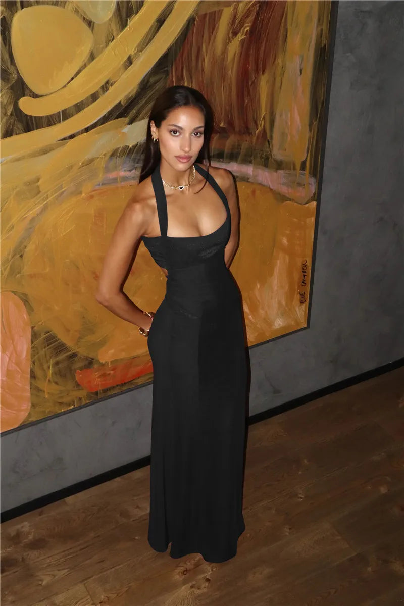 Levoire | Robes Maxi Dos Nu Décolleté