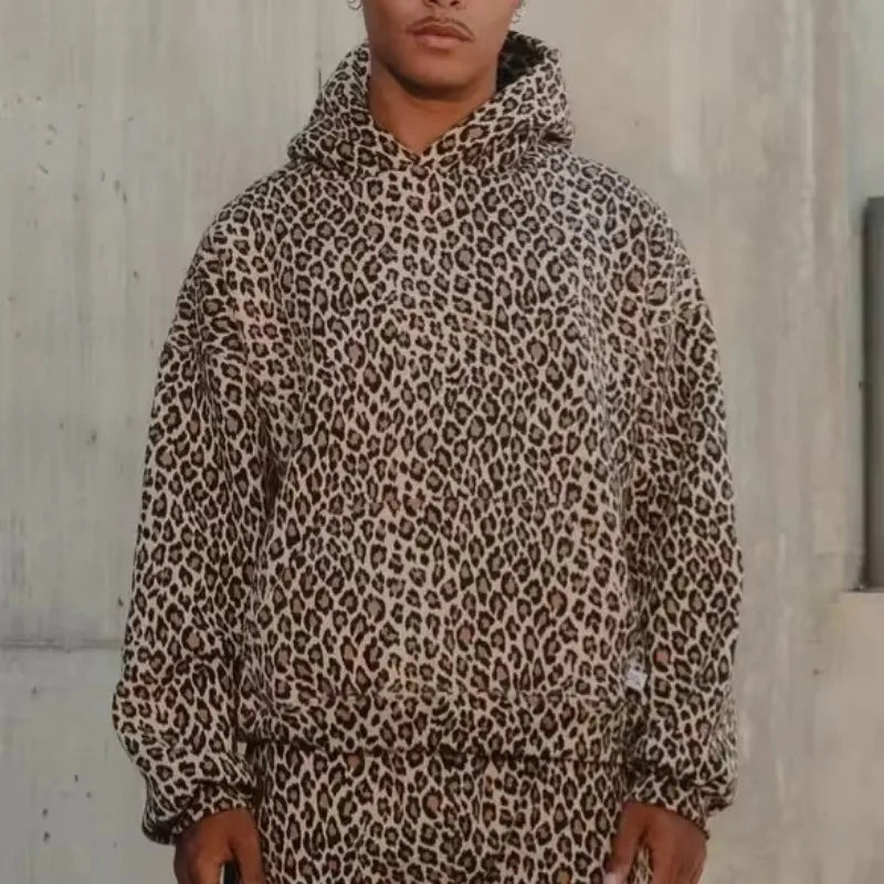 Levoire | Sweat À Capuche Imprimé Léopard