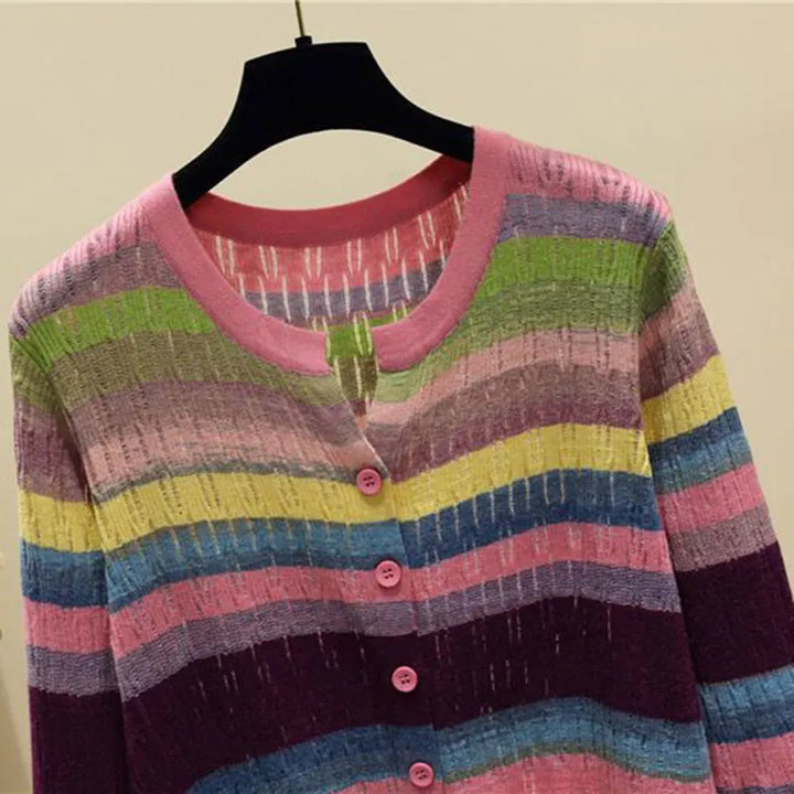 Levoire | Gilet Rayé Style Vintage