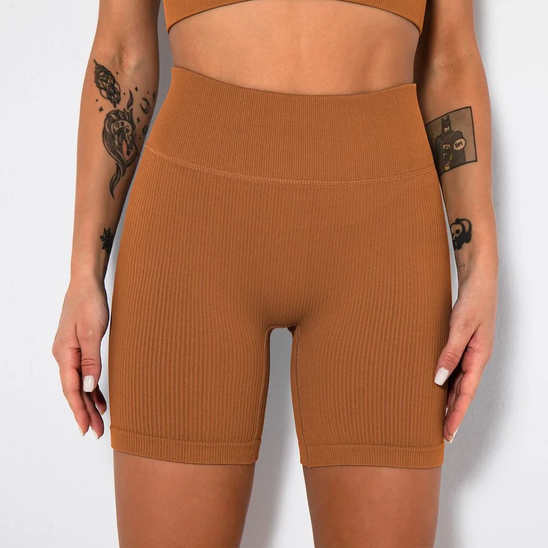 Levoire | Short Yoga Femme Marron Taille unique
