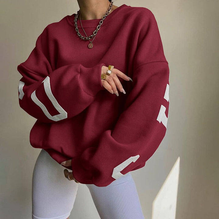 Levoire | Blouse À Manches Larges Bordeaux